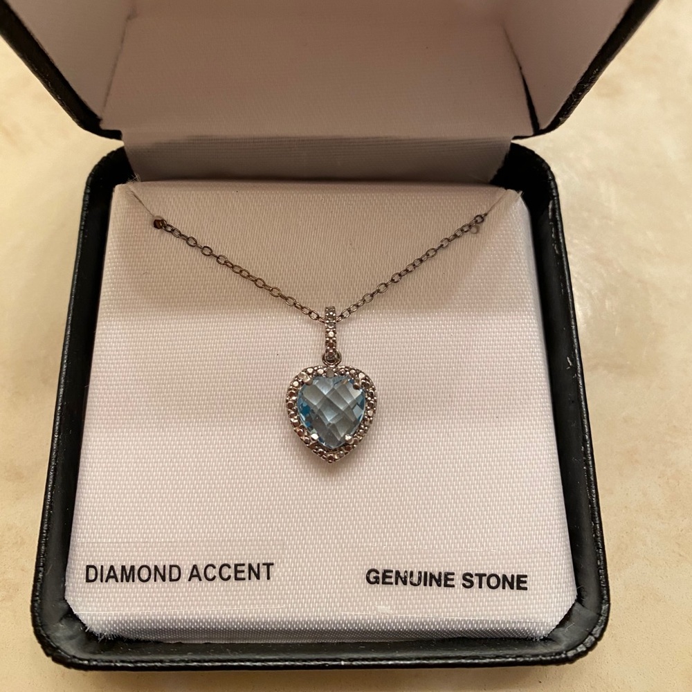 Sterling Silver Diamond Accent Necklace